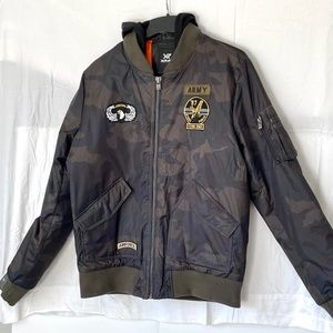XRAY Jeans Co. Flight Patch Jacket